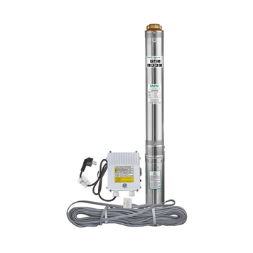 Насос свердловинний відцентровий Taifu 4STM 6/11+40M +пульт Н=77м, Q=8,4м3, P=1100Вт, каб.40м, 1,25" (TF3395) TF3395 фото